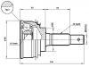 Gelenksatz, Antriebswelle CV Joint Kit:43410-20730