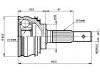 Jeu de joints, arbre de transmission CV Joint Kit:43410-20241