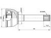 ремкомплект граната CV Joint Kit:44305-60040